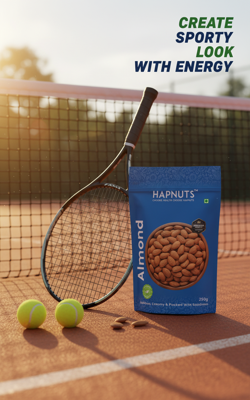 Hapnuts Premium Almonds 1kg (Badam)