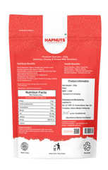 HAPNUTS Premium Cashew Nuts 250gx4 (1KG) | Whole, Creamy & Crunchy Kaju | Healthy Dry Fruit Snack | Rich in Protein & Antioxidants