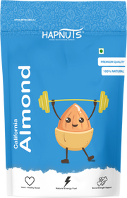 Hapnuts Premium Almonds 1kg (Badam)